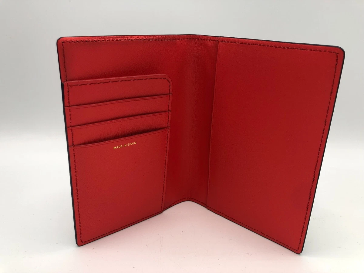 Paul Smith SWIRL Passport Holder Leather Cover credit card leather purse