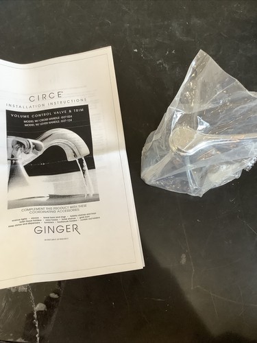 Ginger Circe Flow Control Lever Handlepolished Chrome G27994PC L5 - Picture 6 of 6