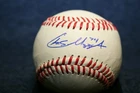 CHRIS MAZZA AUTOGRAPHED SIGNED BASEBALL NEW YORK METS