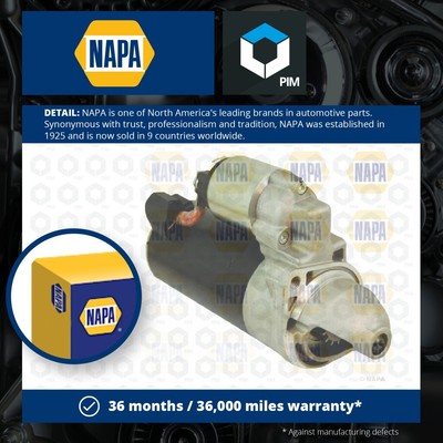 Starter Motor fits MERCEDES V250 W447 2.2D 14 to 15 OM651.950 NAPA 6519061100