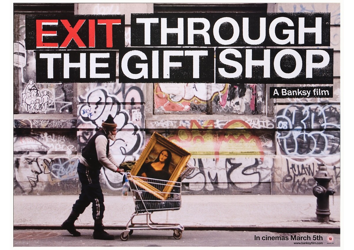 BANKSY Exit Through The Gift Shop MONA LISA Film A3 Art Card | eBay UK