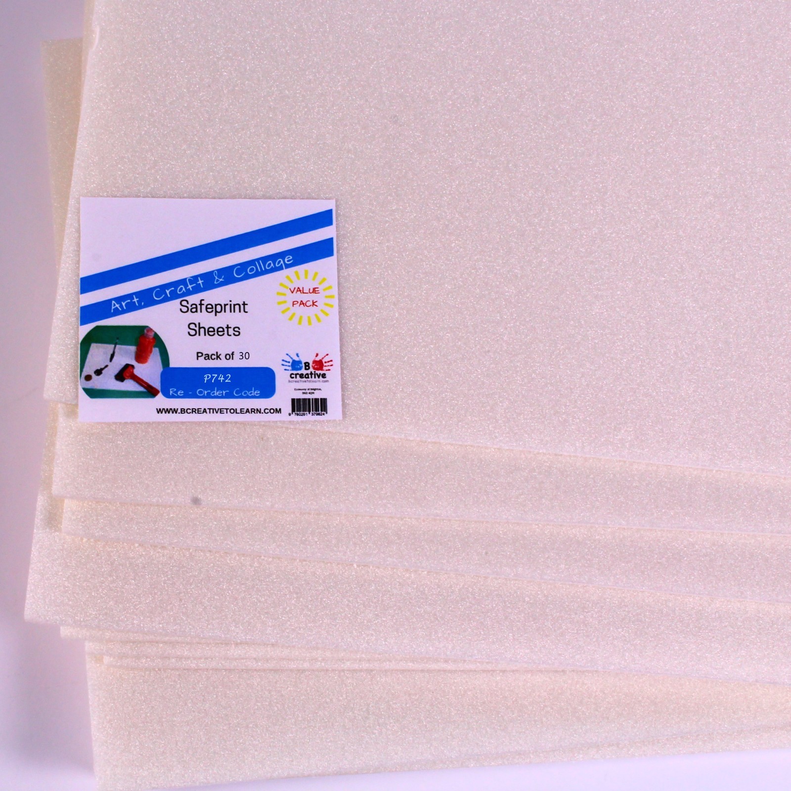 Safeprint A4 White Foam Sheets Art Printing Alternative To Lino Block safeprint-a4-white-foam-sheets-art-printing-alternative-to-lino-block