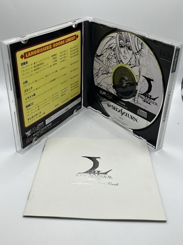 Langrisser III Sega Saturn Japan 1996 Masaya Tactical RPG Strategy Game Vintage - Picture 4 of 4
