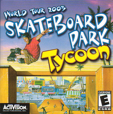 Skateboard Park Tycoon 3D Skateboard Simulation für PC Spiel - Selten Vintage NEU