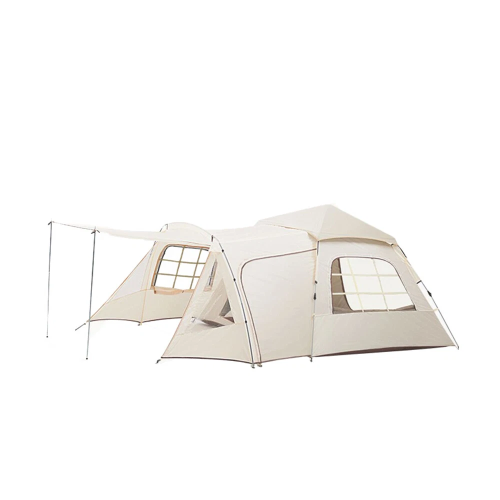 Self top opening tent