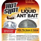 Hot Shot Ant Bait Station 6 Pack ULTRA Liquid 0.45 -fl oz ( 24 Total Traps )