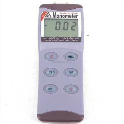 AZ8215 Portable Pressure Tester Digital Manometer Differential Pressure Meter fz