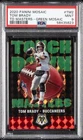 2020 PANINI MOSAIC TOUCHDOWN MASTERS GREEN MOSAIC #TM2 TOM BRADY PSA 9