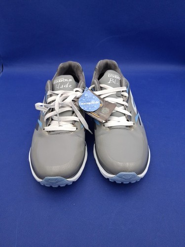 Scarpa da golf Sketchers GOGOLF Blade grigio blu donna taglia 9,5 nuova - Foto 3 di 16