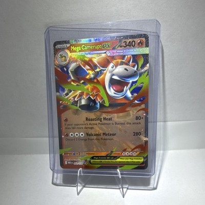 Pokémon Mega Camerupt EX 022/132 Me01: Mega Evolution Double Rare Holo 340 HP