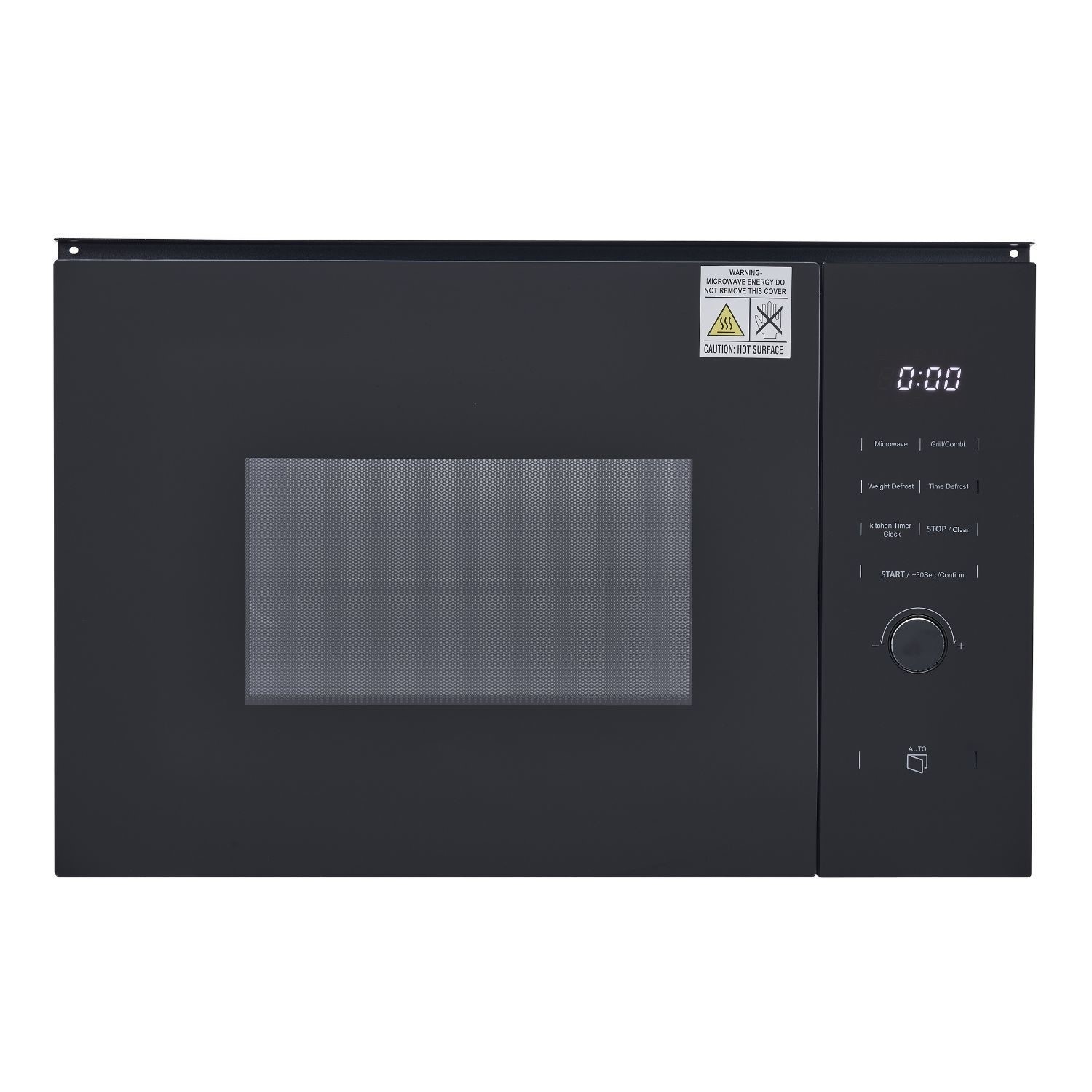 electriQ 25L 900W Built-In Microwave Oven - Black EIQMOBISOLO25BG