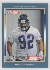 2006 Topps Total Total Blue Haloti Ngata #530 0r5