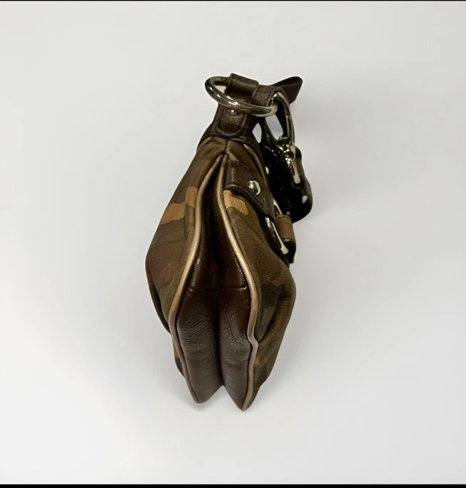 B Makowsky Camouflage Genuine, Leather Crossbody/ Shoulder Bag EUC - Image 2 of 4