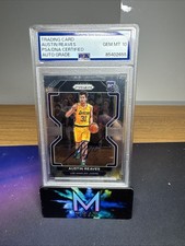 2021 Panini Prizm Austin Reaves PSA 10 Auto GRADE ROOKIE CARD (READ)