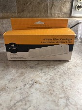 Keurig Water Filter Cartridges - Package Of 6 1 Opened - 5 Sealed, NEW