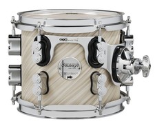 PDP Concept Maple 7x8 Suspended Tom Twisted Ivory Finish Ply with Chrome...