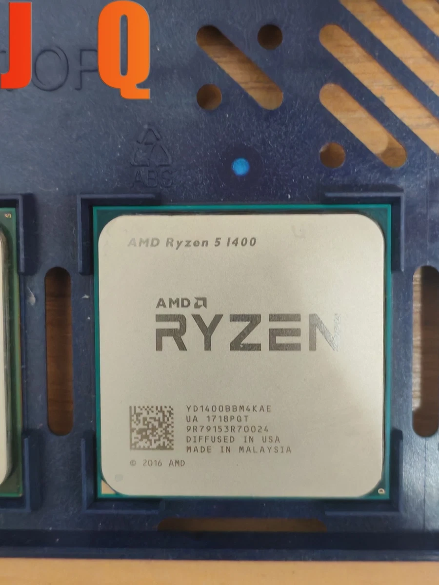 AMD Computer Ryzen 5 AMD Ryzen 5 1400 Processor Model Processors 