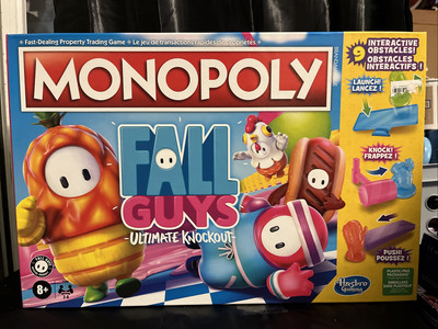 Monopoly Fall Guys Ultimate Knockout Edition By Hasbro New Sealed