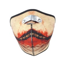 Maske Neopren Joker Halbmaske Gesichtsmaske Outdoor Halloween Kostüm Mundschutz