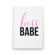 Boss Babe Hardcover Journal Matte
