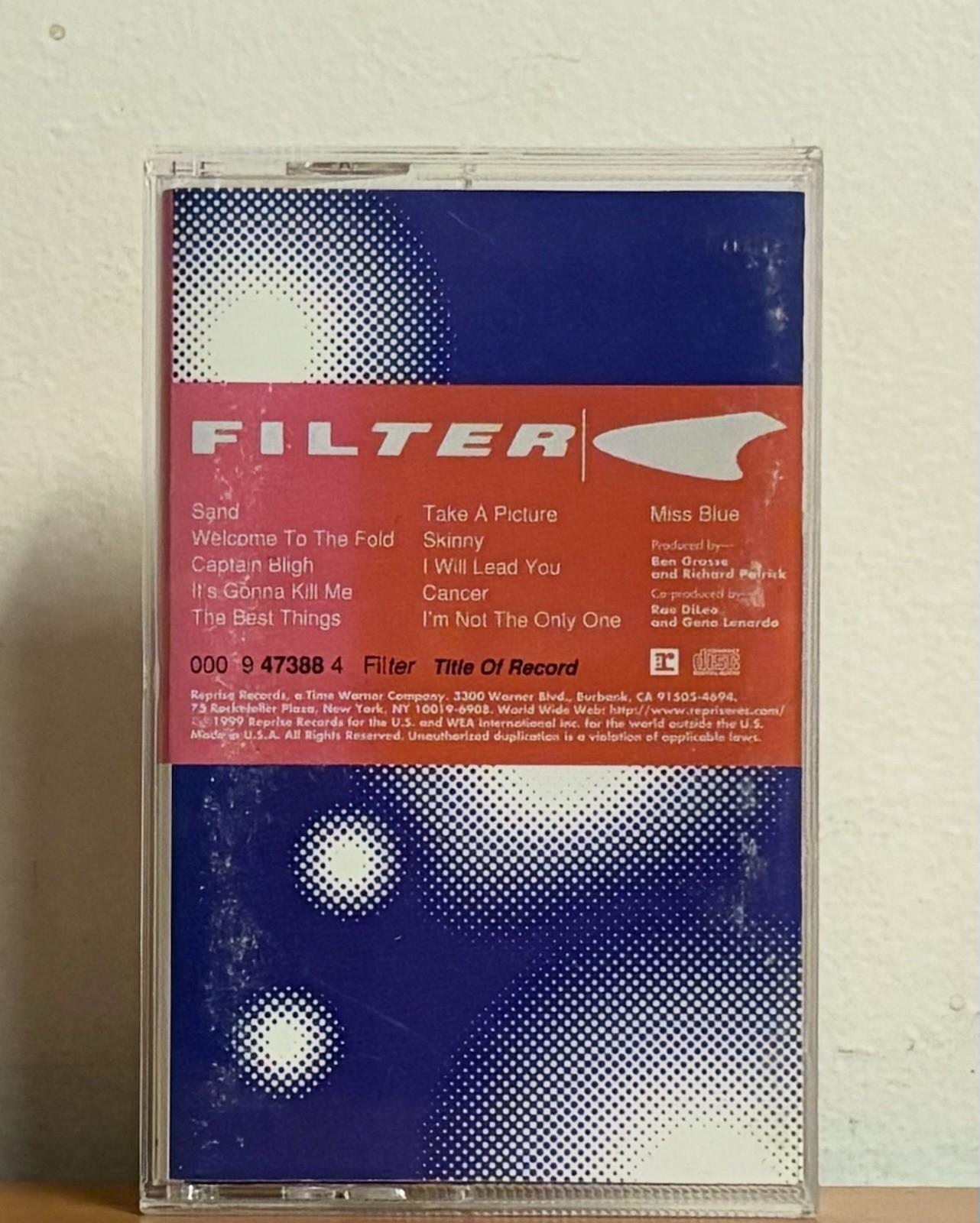 Filter - Title Of Record (Cassette) Rare