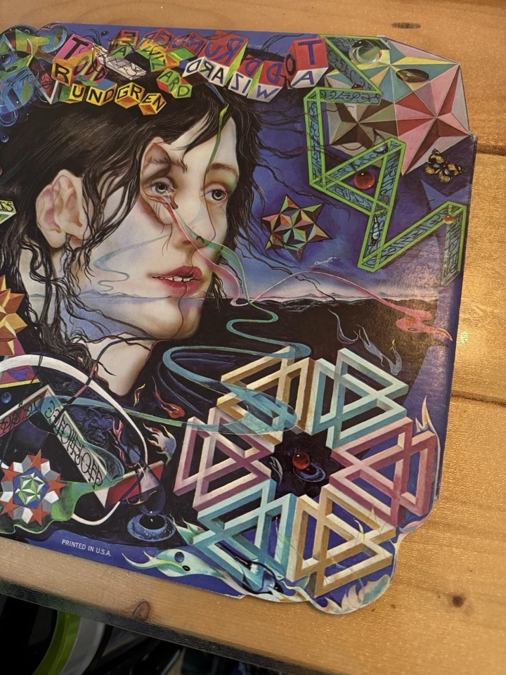 Vintage Antique 1973 Todd Rundgren "A Wizard A True" Vinyl Record LP Warner Bros - Image 2 of 4