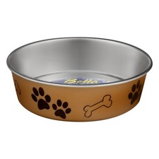 Bowl Champagne Medium Ceramic Pet Food Bowl Non-Slip Base For Dogs Cats