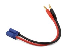 Common Sense RC EC5 Charging Adapter w/4mm Banana Plug CSDBP2EC5M
