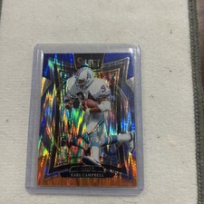 2024 Panini Select - Concourse Earl Campbell #54 Red & Blue Shock Prizm / 35