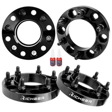 1 inch 6x5.5 Hub Centric Wheel Spacers with for Tacoma Thickness: 1 inch
