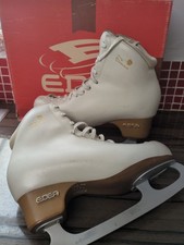 Edea Flamenco Schlittschuhe Eiskunstlauf Schlittschuhe Gr&ouml;&szlig;e 265 UK 6,5 EU 40 einige Schrammen verpackt
