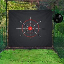 Hitting Net, Golf Target Cloth, Hanging Circle Backstop Driving Range Aiming