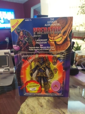 #ad PREDATOR LASERSHOT PREDATOR THE ULTIMATE ALIEN HUNTER NECA $55.00