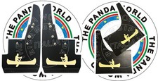 FIAT PANDA4X4 SISLEY PARASPRUZZI LOGO CANOA COLORE AVORIO RICAMBIO COMPATIBILE