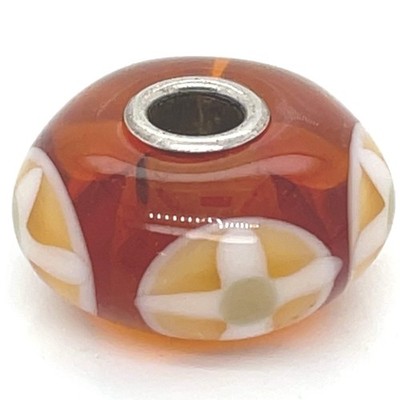 Trollbead Hot Cross Bun Bead
