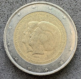2 Euro Niederlande 2013 Thronwechsel