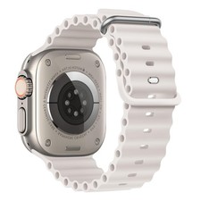 Ocean Band Compatiable with Apple Watch Ultra Band 49mm 46mm 45mm 44mm 42mm f...
