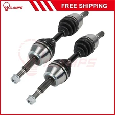 2PCS For Nissan TITAN XD 5.0L 2016-2019 TITAN XD 5.6L 2016-24 4WD Front CV Axles