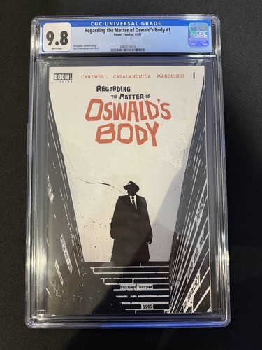 Regarding the Matter of Oswald's Body #1 CGC 9.8 Boom! Studios 2021 1st Print