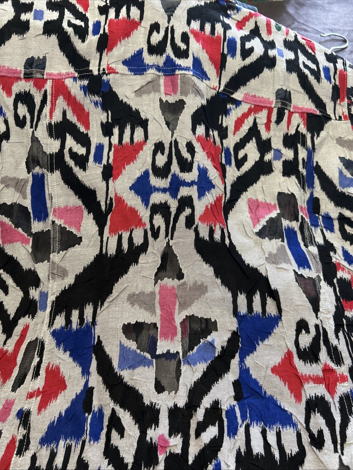 Ruby Rd. Lightweight Jacket Multicolor Geometric … - image 6