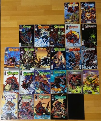 Spawn Comics 24 Stück Ab Nummer 5 Curse of Spawn McFarlane Image
