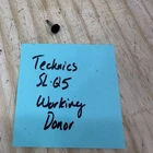 Technics SL-Q5 Linear Turntable Parts - P-Mount Cartridge Locking Screw (Sl-5)