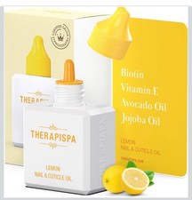 Therapispa Lemon Nail  Cutical Oil Biotin Avocado Oil Vitamin E Jojoba