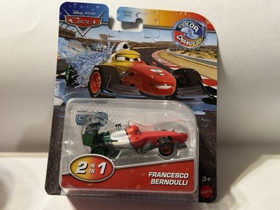 Disney Pixar Cars Francesco Bernoulli Color Changing GRC New In Box Mattel