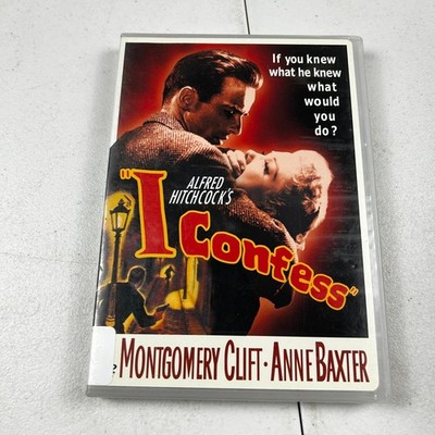 I Confess DVD 1953 Alfred Hitchcock Montgomery Clift Anne Baxter