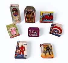Disney Mini Brands Zuru set of 8 Bullseye Snow White Minnie Mickey Avengers etc