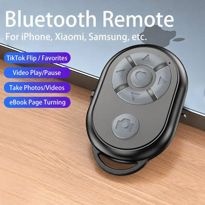 Bluetooth Remote for iPhone Xiaomi IOS Android Phone Universal Remote Control