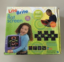 Hasbro Lite Brite Battery Powered Flat Screen New/Open Box And Works