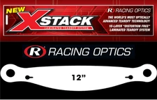 Racing Optics 10253C Tear Offs - 2 Mil Thick - 3 Packs of 10 -Clear
