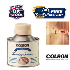 Colron Knotting Solution 125ml - High Coverage Wood Stain for Stain Prevention